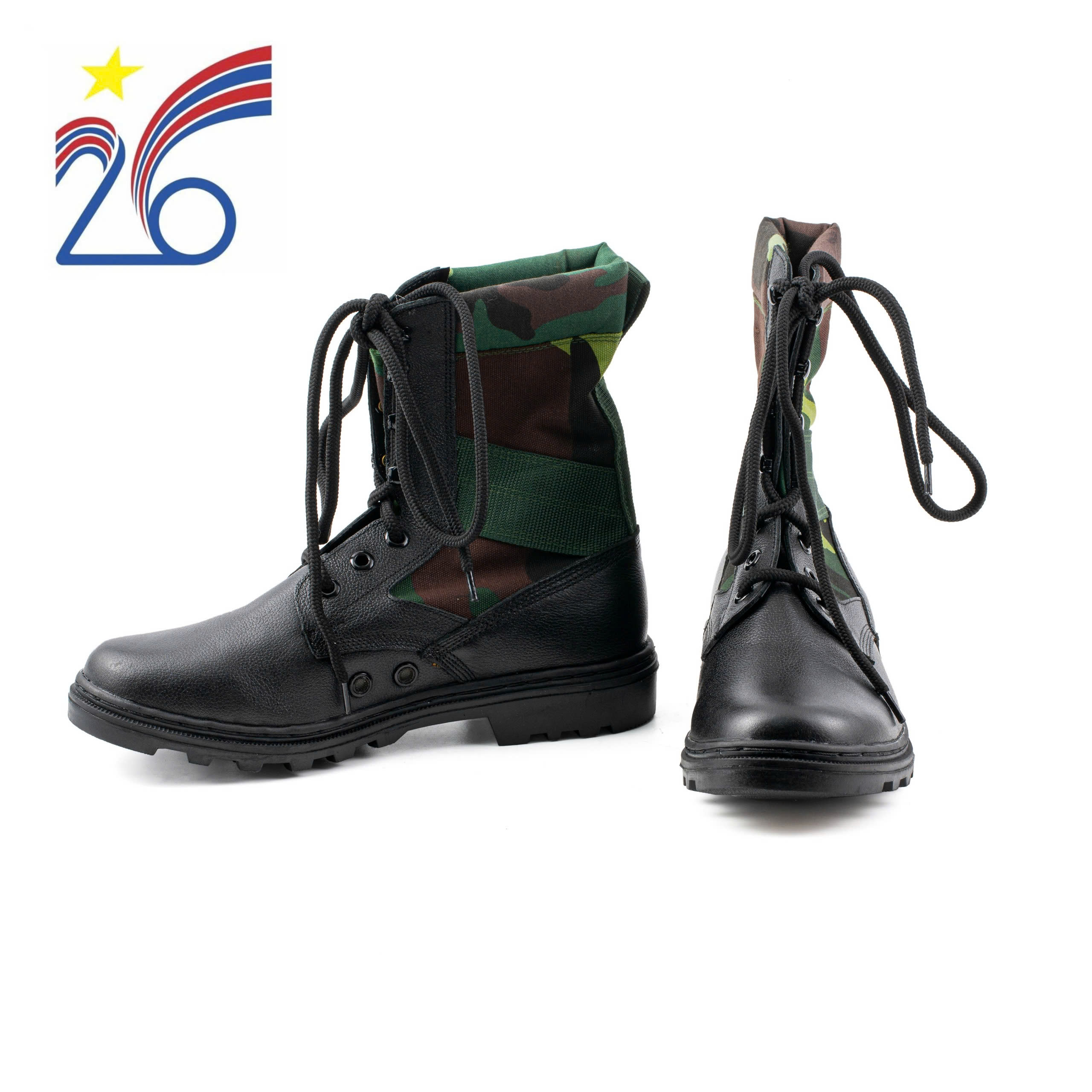 Giầy ghệt cao cổ dã ngoại rằn ri cao cấp