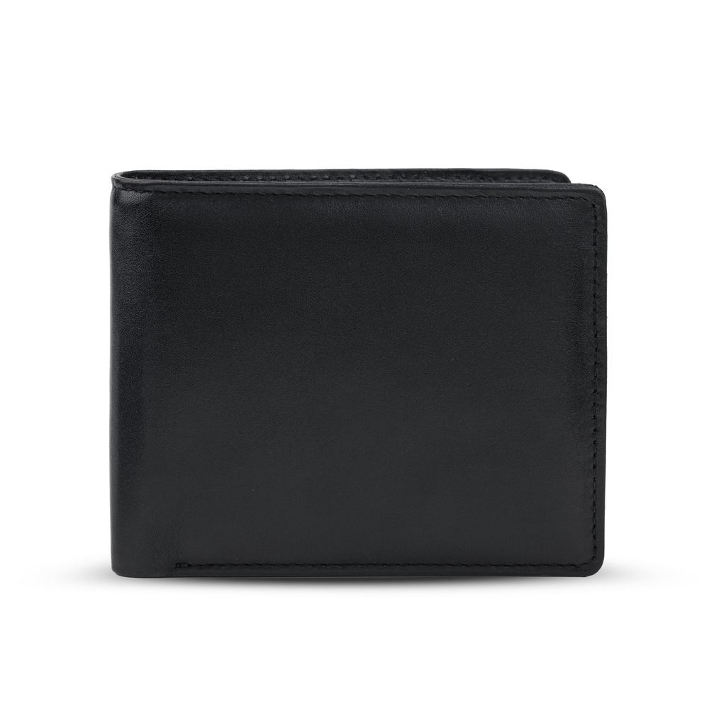 Ví da ngang nam cao cấp 2 màu đen-nâu cao cấp- chất liệu da bò nhập khẩu