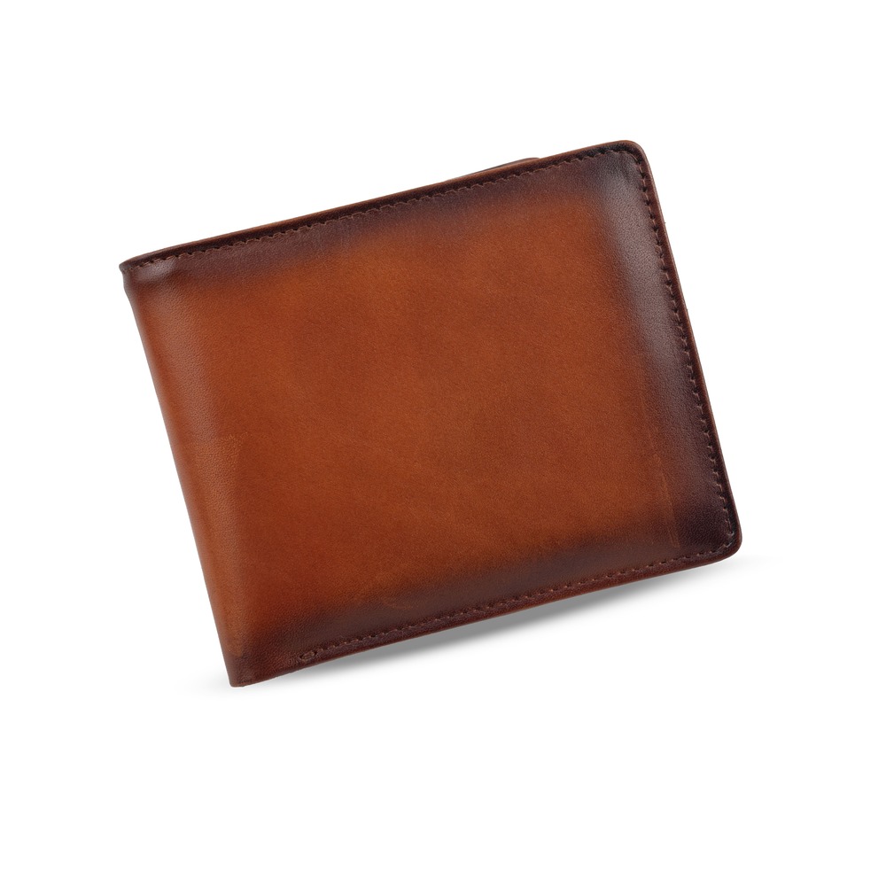 Ví da ngang nam cao cấp 2 màu đen-nâu cao cấp- chất liệu da bò nhập khẩu