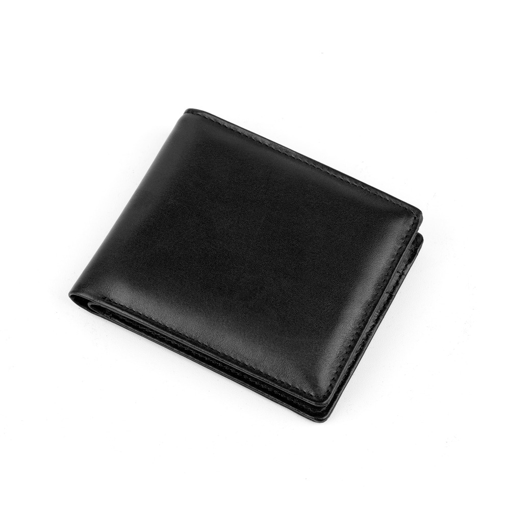 Ví da ngang nam cao cấp 2 màu đen-nâu cao cấp- chất liệu da bò nhập khẩu