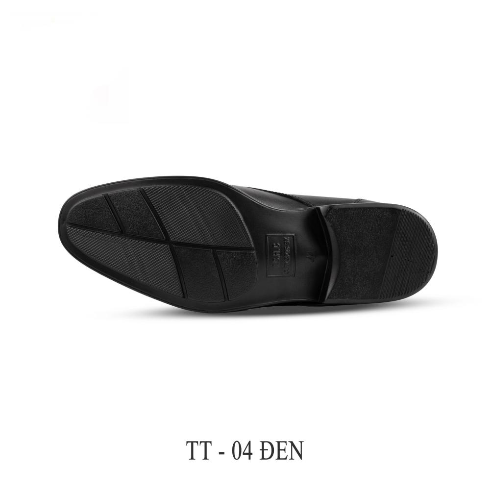 Giày Da TT-04 (Đen-Nâu)
