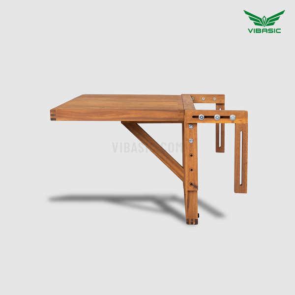 Bàn gỗ ban công gấp gọn