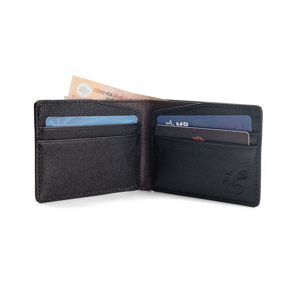 Ví da sần nam - dáng ngang
