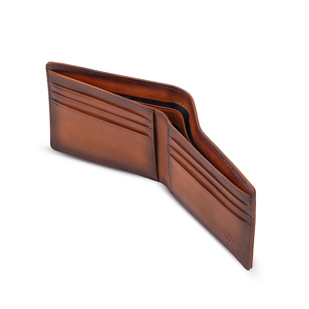 Ví da ngang nam cao cấp 2 màu đen-nâu cao cấp- chất liệu da bò nhập khẩu