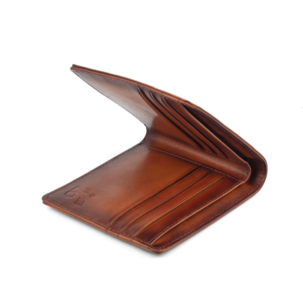 Ví da ngang nam cao cấp 2 màu đen-nâu cao cấp- chất liệu da bò nhập khẩu