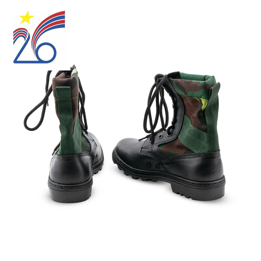 Giầy ghệt cao cổ dã ngoại rằn ri cao cấp