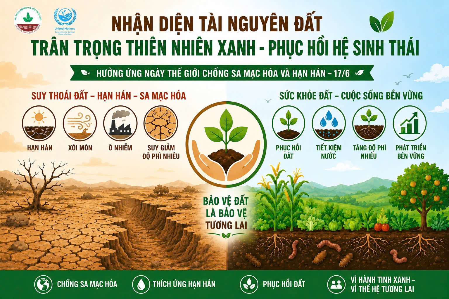 CÔNG TY CỔ PHẦN 26 HƯỞNG ỨNG NGÀY THẾ GIỚI CHỐNG SA MẠC HÓA VÀ HẠN HÁN NĂM 2026