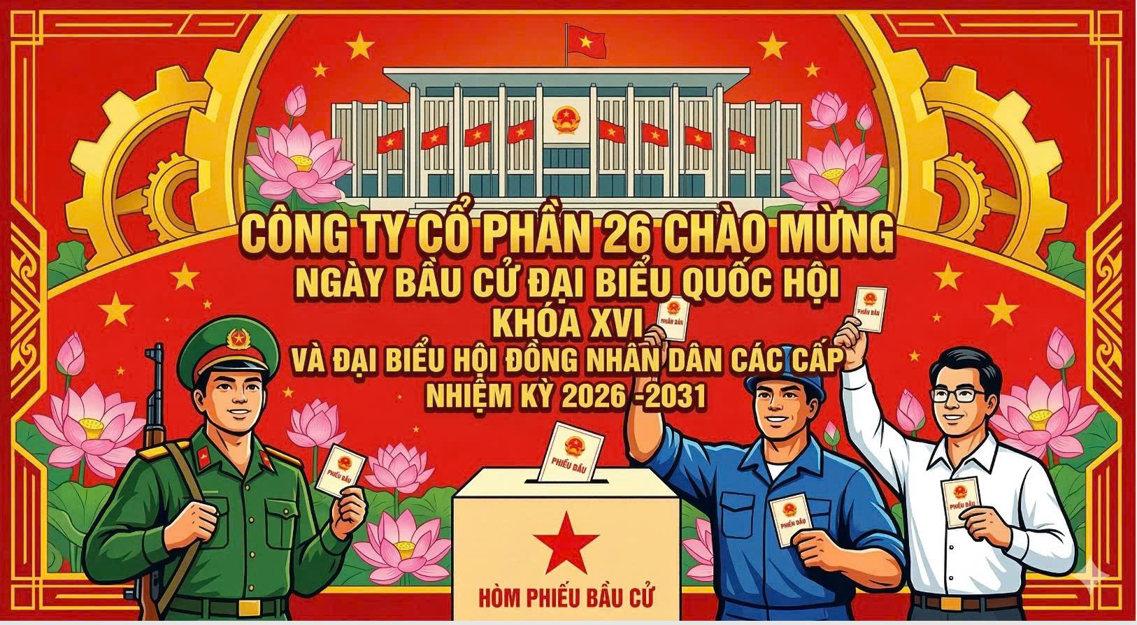CÔNG TY CỔ PHẦN 26: PHÁT HUY TINH THẦN 